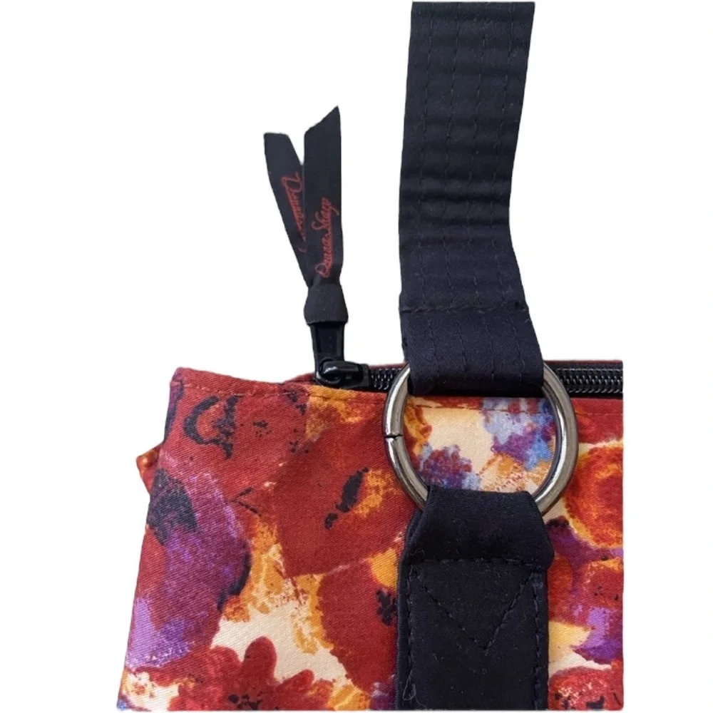 Donna Sharp "Poppy Field" Leah Tote, Handbag Purse Floral Casual Spring Summer - Picture 4 of 13